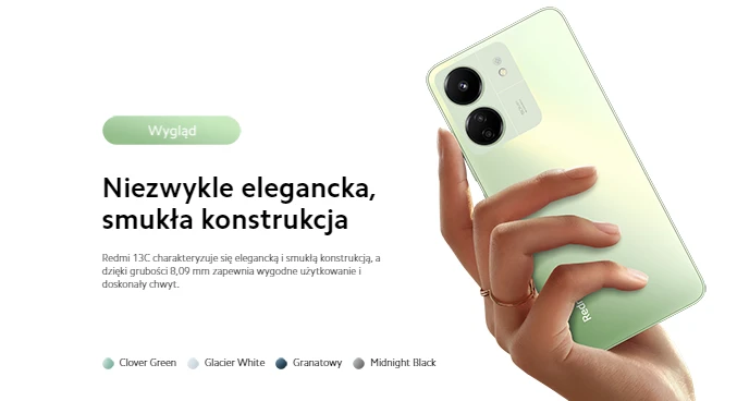 Xiaomi Redmi 13C 8/256 GB niebieski