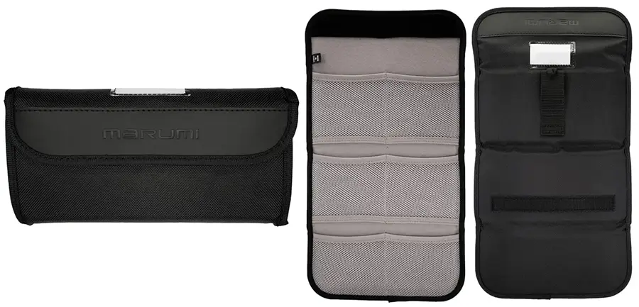 Miękkie etui ochronne Marumi na filtry 37-58 mm