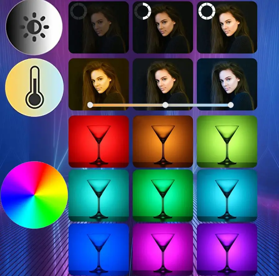 Tubowa lampa LED Ulanzi VL110 RGB
