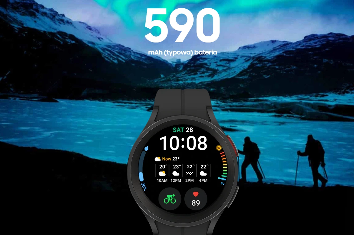 Smartwatch Samsung Galaxy Watch5 Pro 45mm czarny
