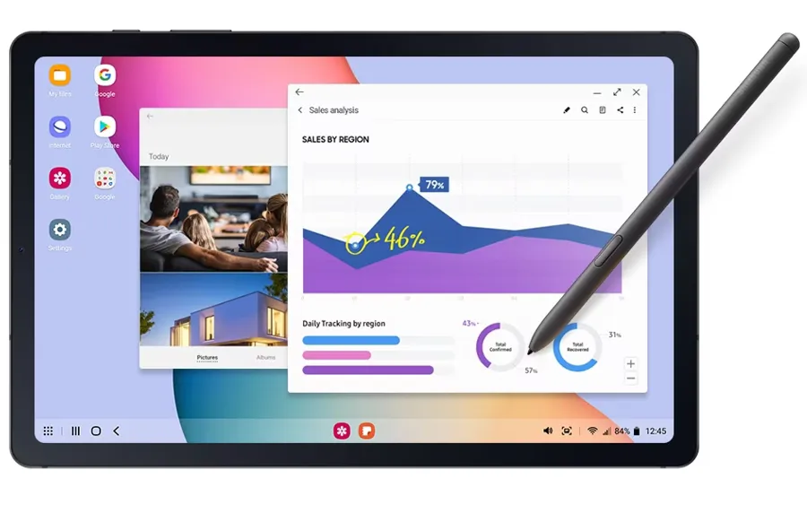Samsung Galaxy Tab S6 Lite 2022 P613 10.4 cala 4/128 GB / Wi-Fi niebieski