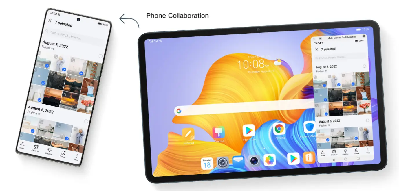 Tablet Honor Pad 8 12" 6/128GB Wi-Fi Blue