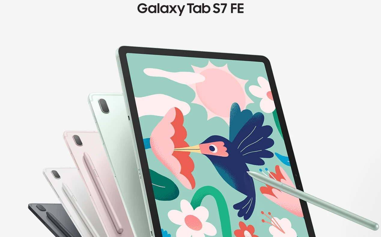 Samsung Galaxy Tab S7 FE 12"4 Wi-Fi 4/64 GB czarny + rysik S-Pen