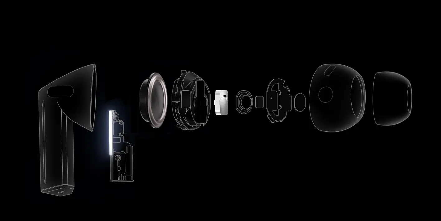 Słuchawki Samsung Galaxy Buds3 Pro srebrne