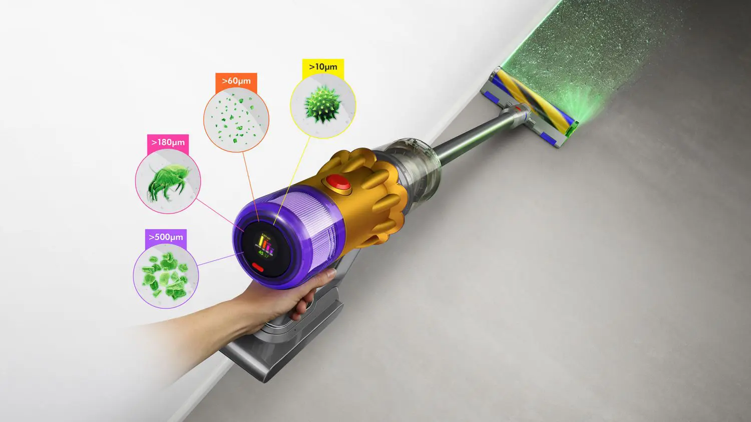 Odkurzacz bezprzewodowy Dyson V12 Detect Slim Absolute