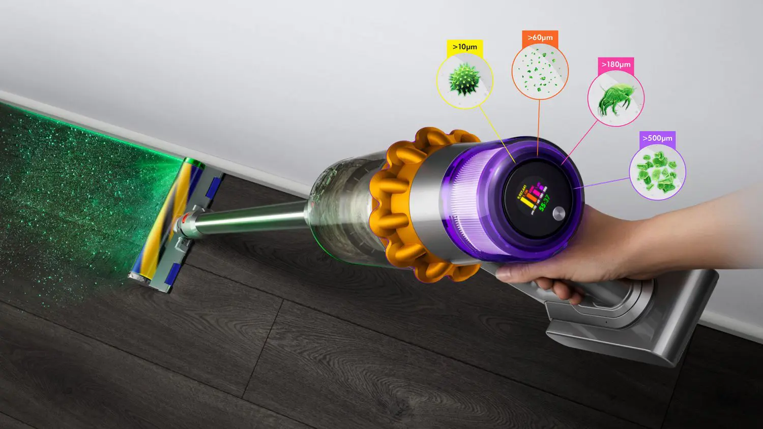 Odkurzacz bezprzewodowy Dyson V15 Detect Absolute