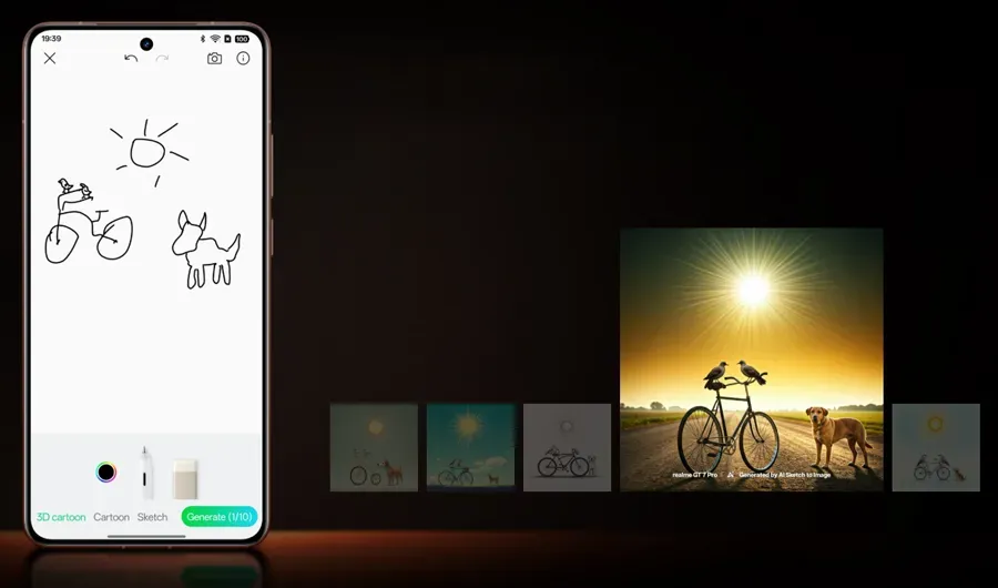 realme GT 7 Pro 5G 12/256 GB Galaxy Grey