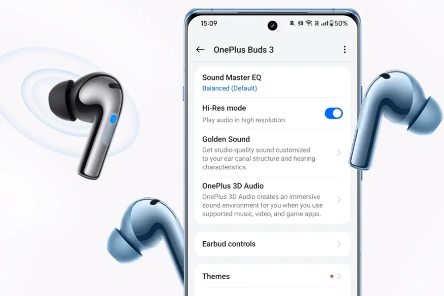 Słuchawki OnePlus Buds 3 Splendid Blue