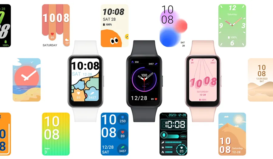 Smartband Samsung Galaxy Fit 3 różowe złoto
