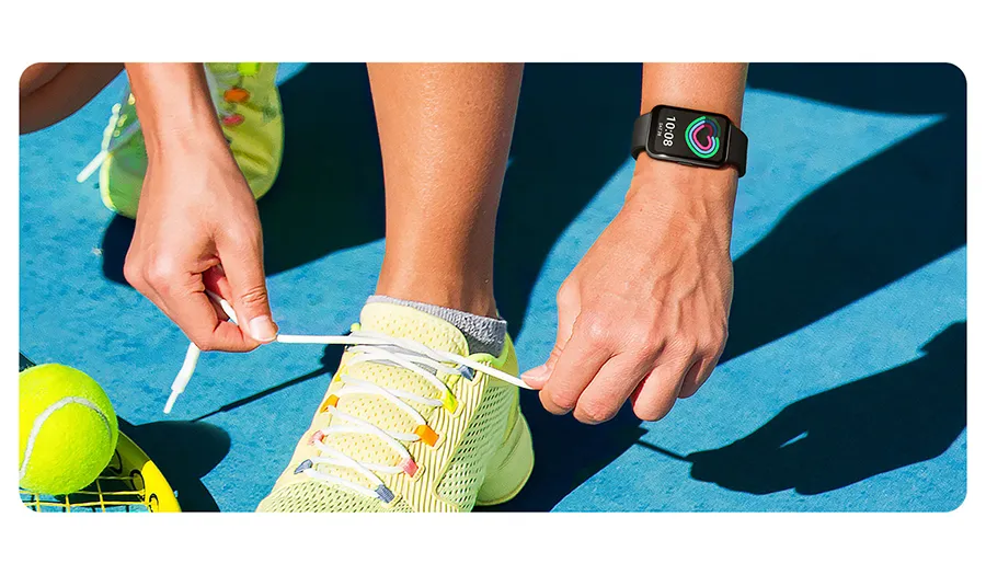 Smartband Samsung Galaxy Fit 3 różowe złoto