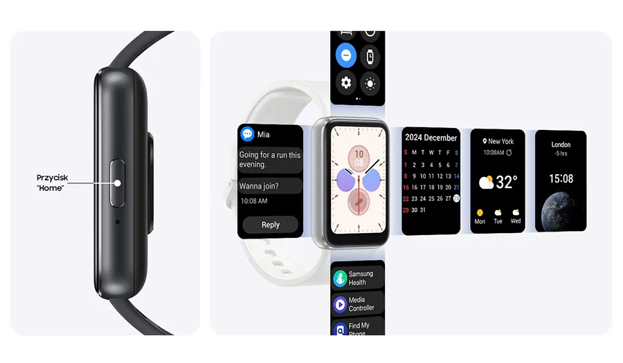Smartband Samsung Galaxy Fit 3 szary