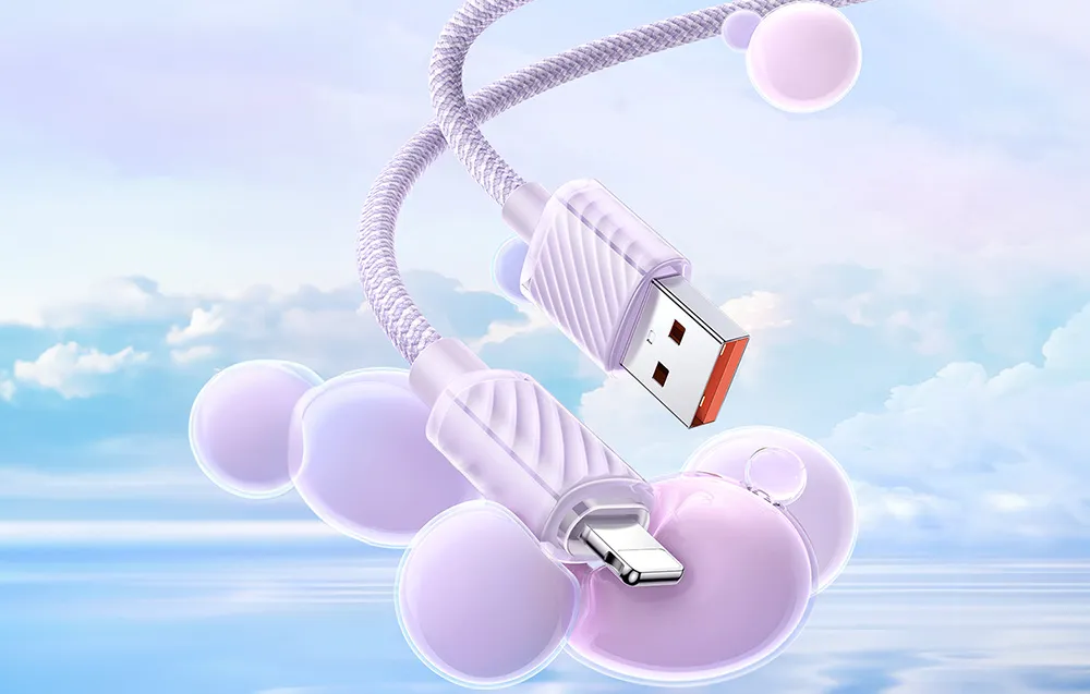 Kabel USB-A / Lightning Mcdodo CA-3642 1,2 m fioletowy