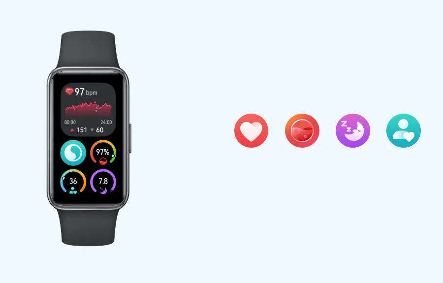 Smartband Huawei Band 9 Różowy