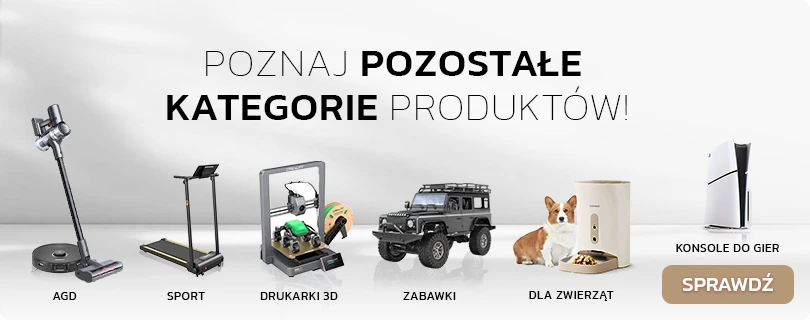 Rozwijamy się dla ciebie - nowe kategorie produktów